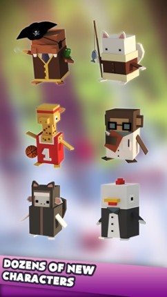 Crossy Barrier Dash - Reckless Road Rush Block 3 Free Edition Image