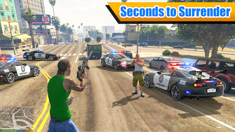 Police Car Chase Car Games screenshot