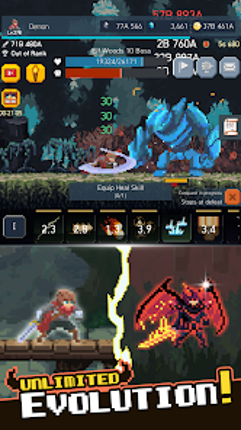 The Demonized: Idle RPG screenshot