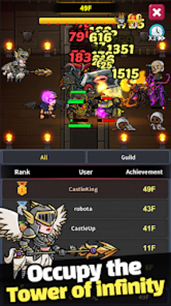 CASTLE TYCOON - IDLE Tower RPG screenshot