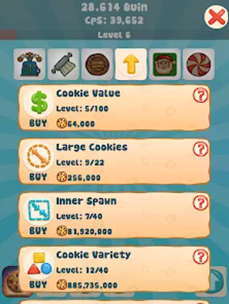 Cookie Clicker Collector screenshot