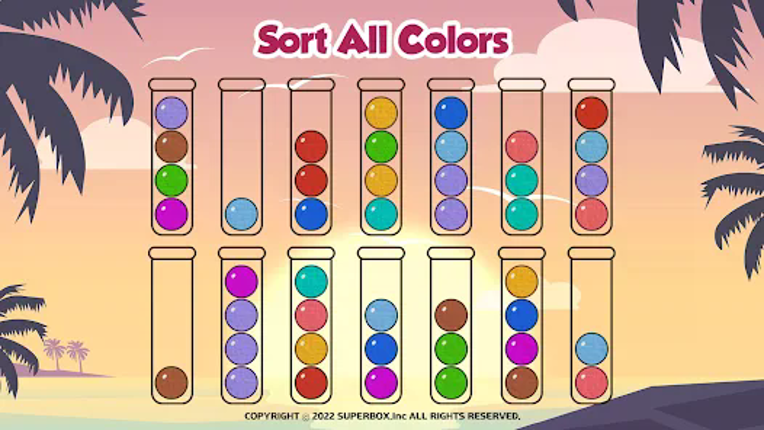 Sort Ball : Brain Healing Game screenshot