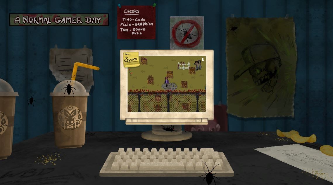 Games like A normal gamer day