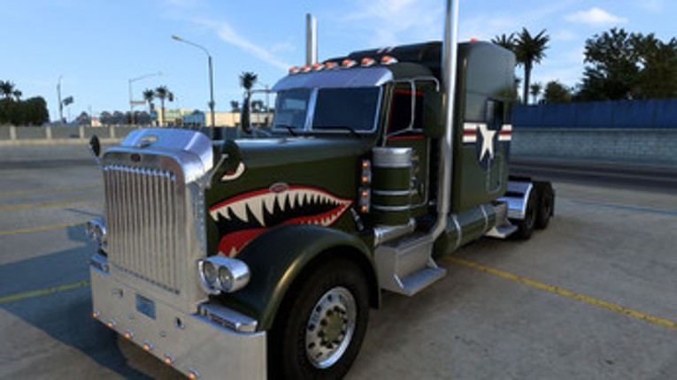 Air Squadron Flying Tigers Green paint scheme for American Truck Simulator Image