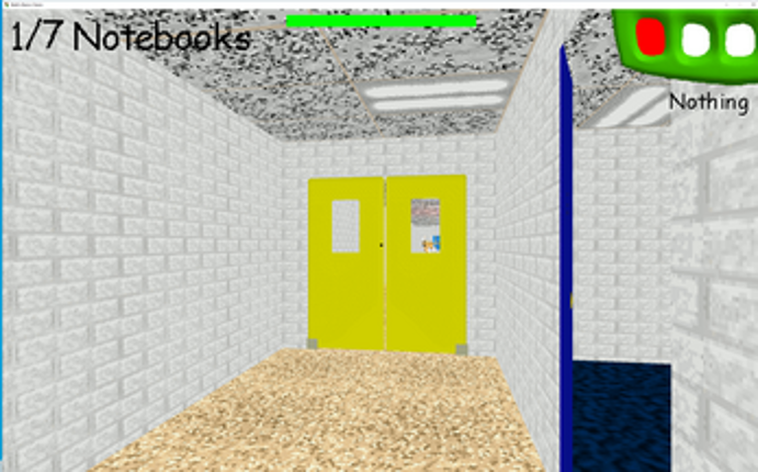 Baldi's Basic But Scratch cat is in it Image