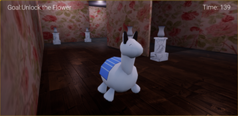 Mr. Llama In The Glass Store Image