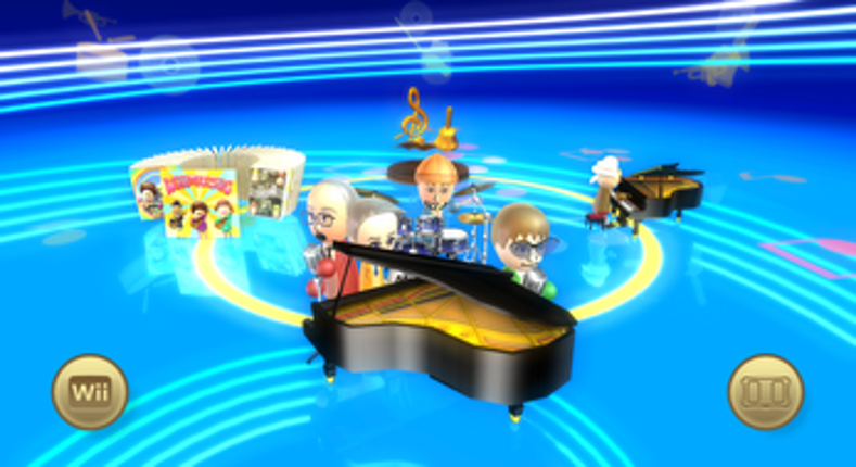 A Very Merry Wii Music Christmas screenshot