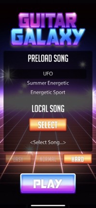 Guitar Galaxy: Rhythm game screenshot