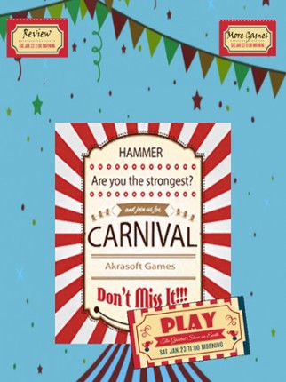 Hammer carnival button clicker Image