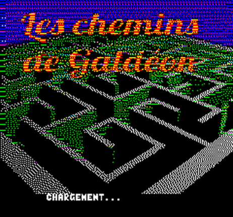 Les Chemins de Galdeon (Oric) screenshot