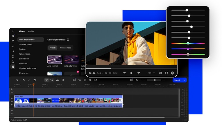 Movavi Video Editor 2025 screenshot