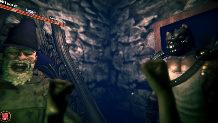 Punching a Dirty Wizard screenshot