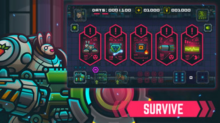 Rabbit Zone 21 - Roll & Fire screenshot
