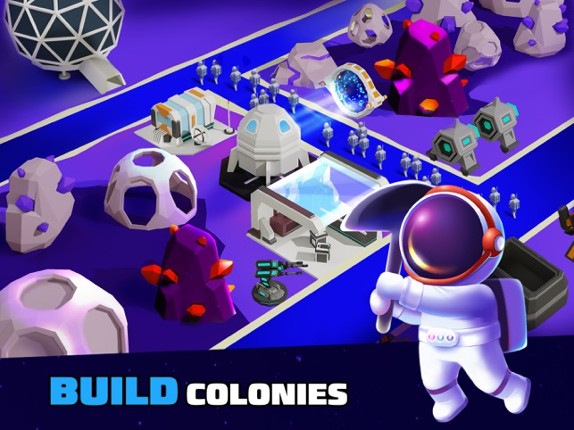 Space Colony: Idle Tap Miner screenshot