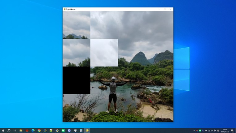 The Heishui River in Chongzuo City Image