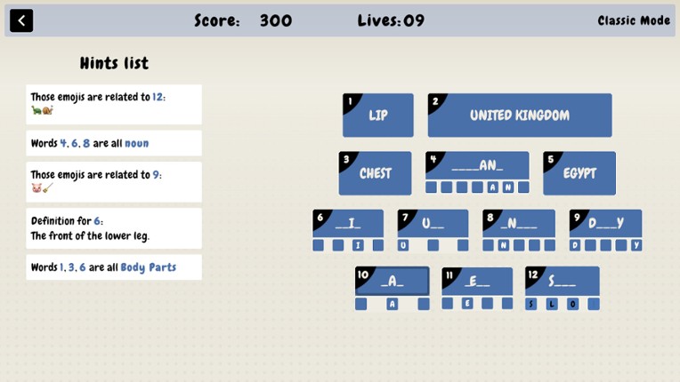 BrainBuzzParty WordLink Image