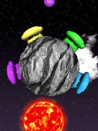 Color Meteorite Image