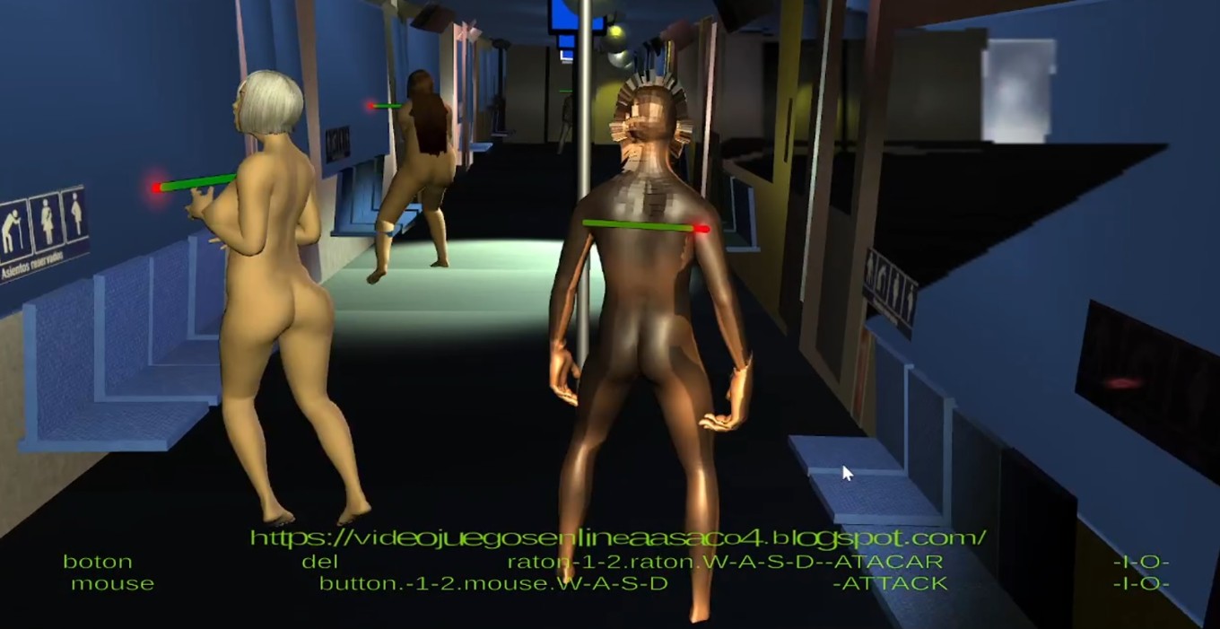 Games like Crazy werewolf and brothel in subway car.