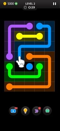 Dot Knot - Line & Color Puzzle screenshot