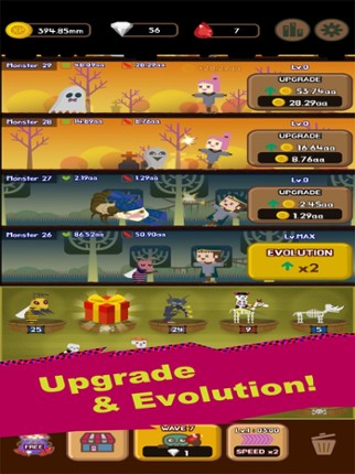 DungeonMon :Idle Merge Monster screenshot