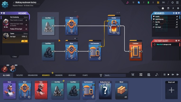 Factory Planner: Prologue - First Sparks screenshot