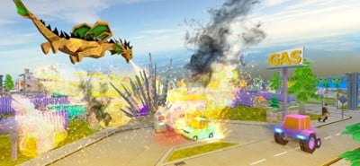 Flying Dragon Fire City Attack Image