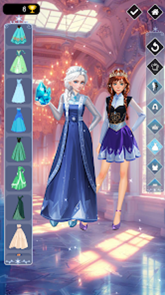 Icy or Fire dress up game Image