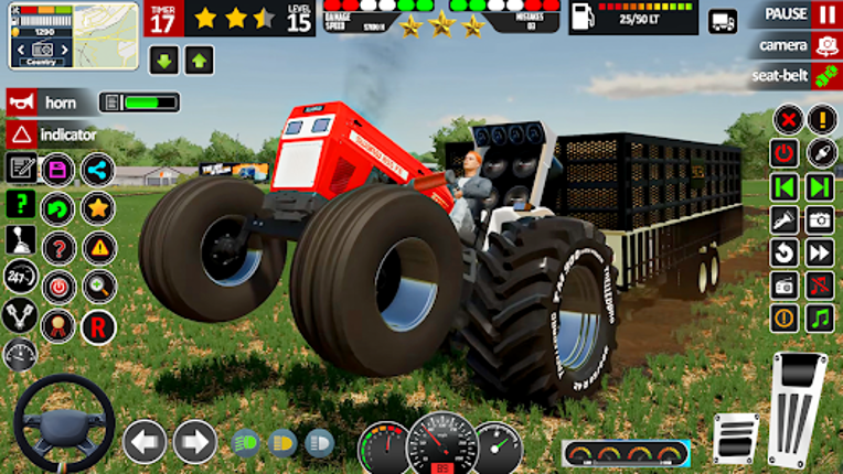 Indian Tractor Games Simulator screenshot