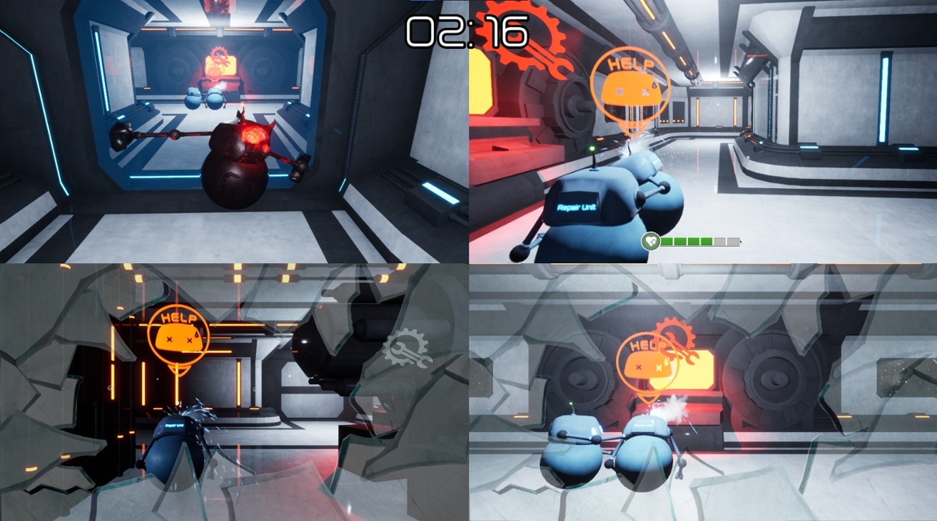 Games like [Jam] Aïe Robot