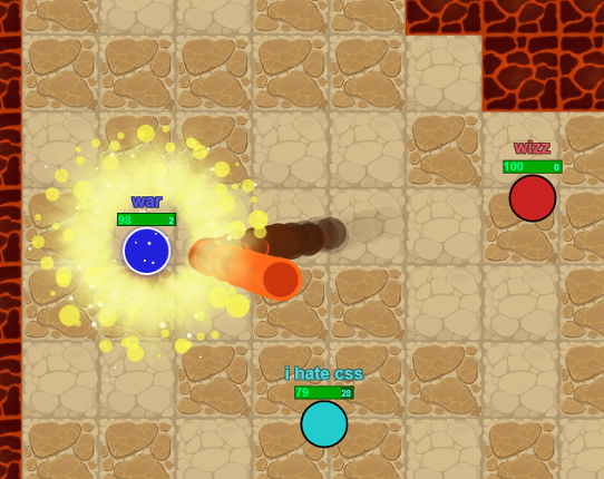 WarJS Multiplayer Arena Game Cover