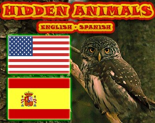 Games like Hidden Animals: English - Spanish