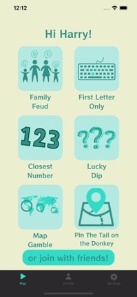 Host a Quiz! screenshot