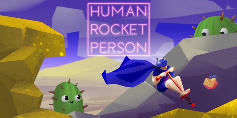 Human Rocket Person Image