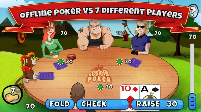 Jesters Poker screenshot