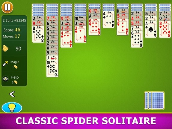 Spider Solitaire Mobile screenshot