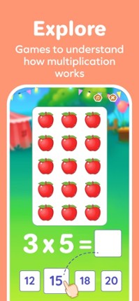 Splash Mini: Multiplication screenshot