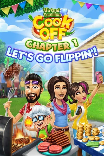 Games like Virtual Families Cook Off: Chapter 1 Let's Go Flippin'