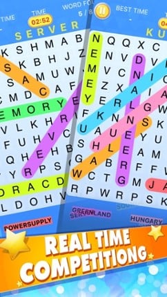 Word Search - Find Hidden Words Live Mobile Puzzle App screenshot
