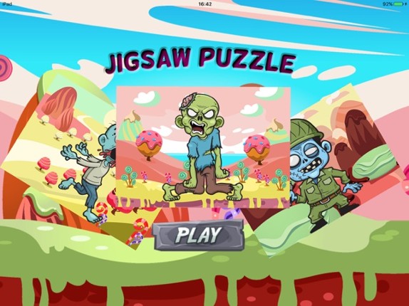 Zombie Ghost Jigsaw Puzzle For Toddlers And Kid screenshot
