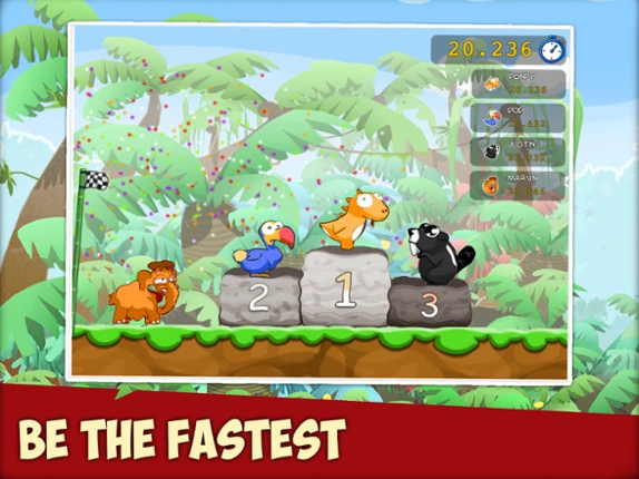 Dino Rush Race screenshot