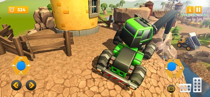 Excavator Crane Simulator Image