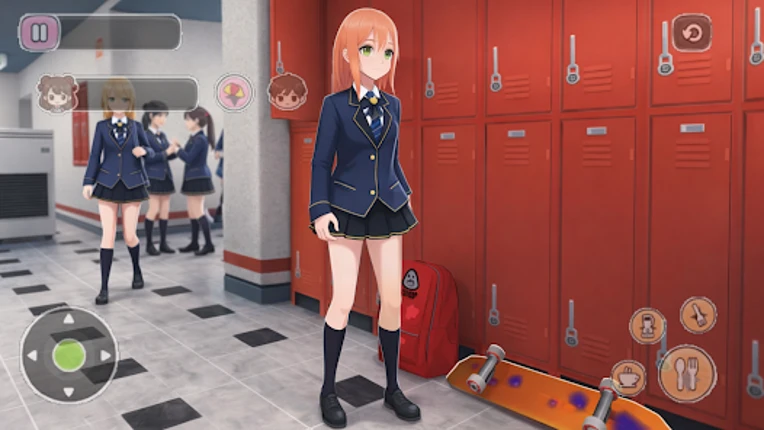 Anime Life High School Sim 3d Image
