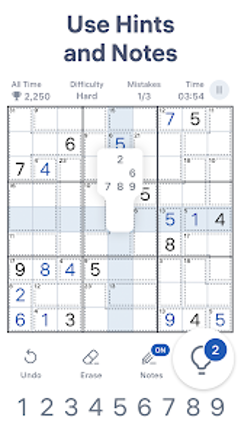 Killer Sudoku by Sudoku.com screenshot