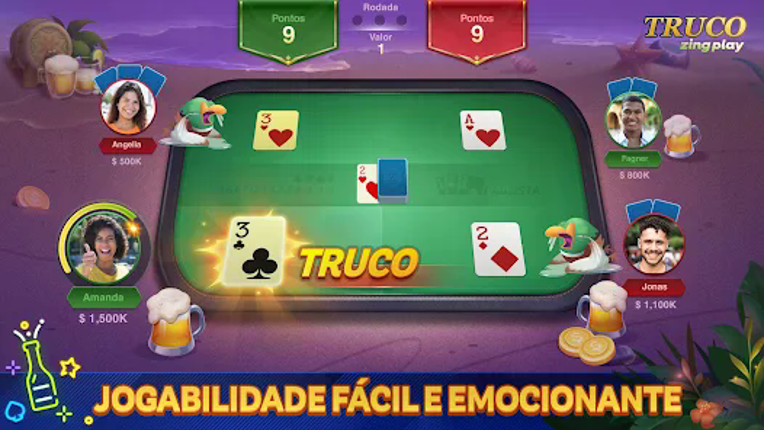 Truco ZingPlay: Jogo de cartas Image