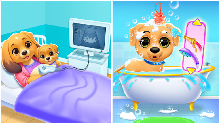 newborn babyshower - dog game Image