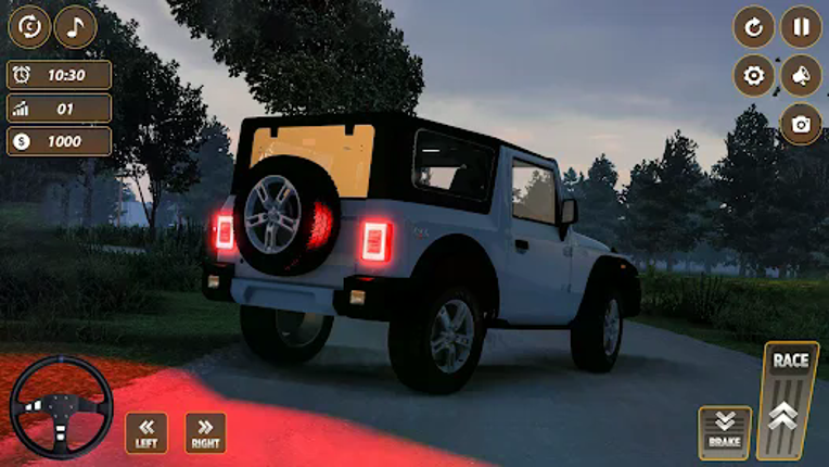 Jeep Game Offroad Thar Game screenshot