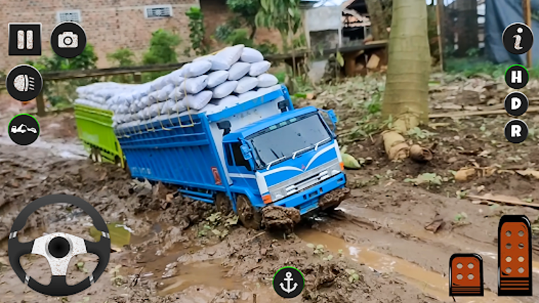 Offroad Mud Cargo Truck Driver screenshot