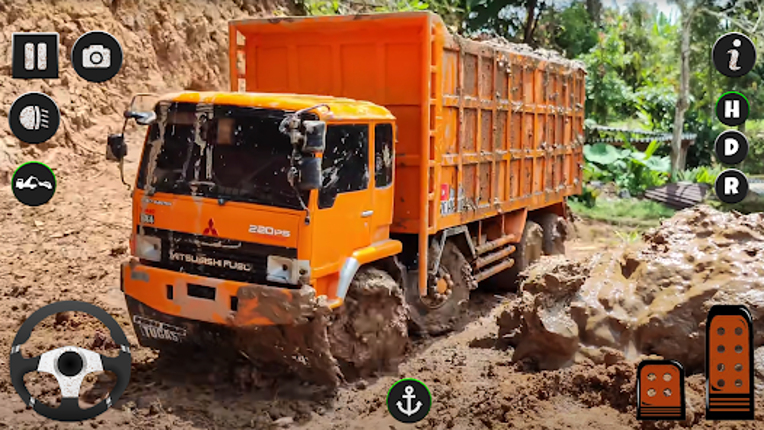 Offroad Mud Cargo Truck Driver screenshot