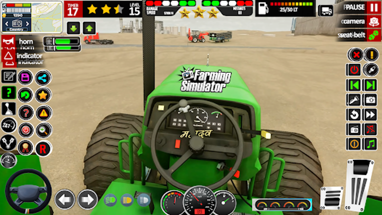 Indian Tractor Games Simulator Image