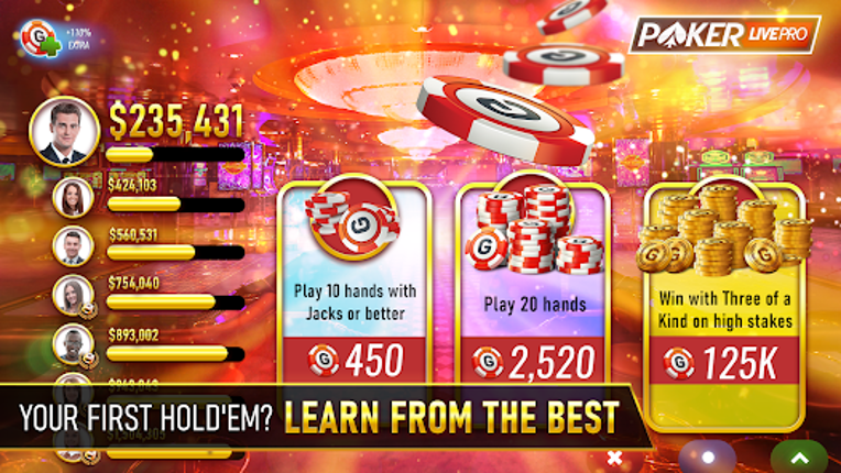 Poker Texas Holdem Live Pro screenshot